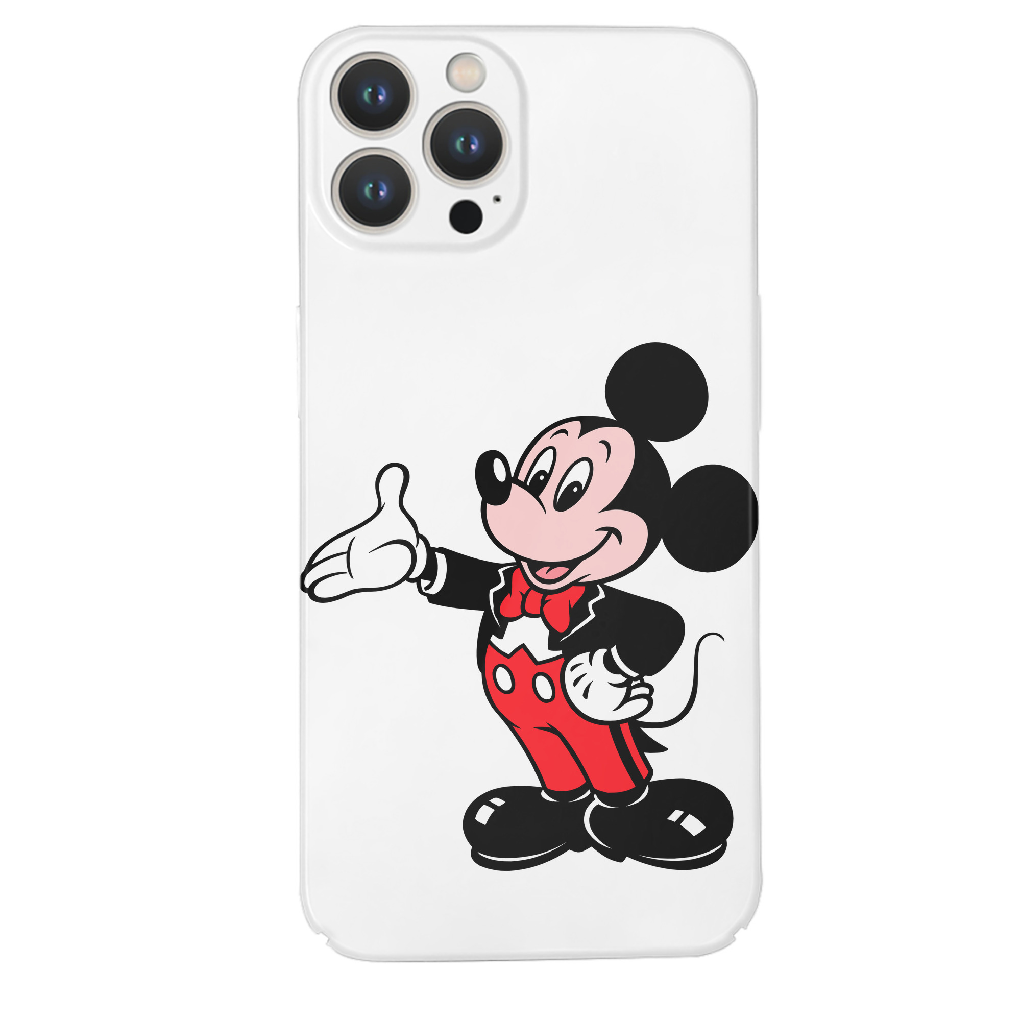 （画像用） ミッキーマウス Mickey Mouse 【iPhone 14シリーズ対応】ハードケース